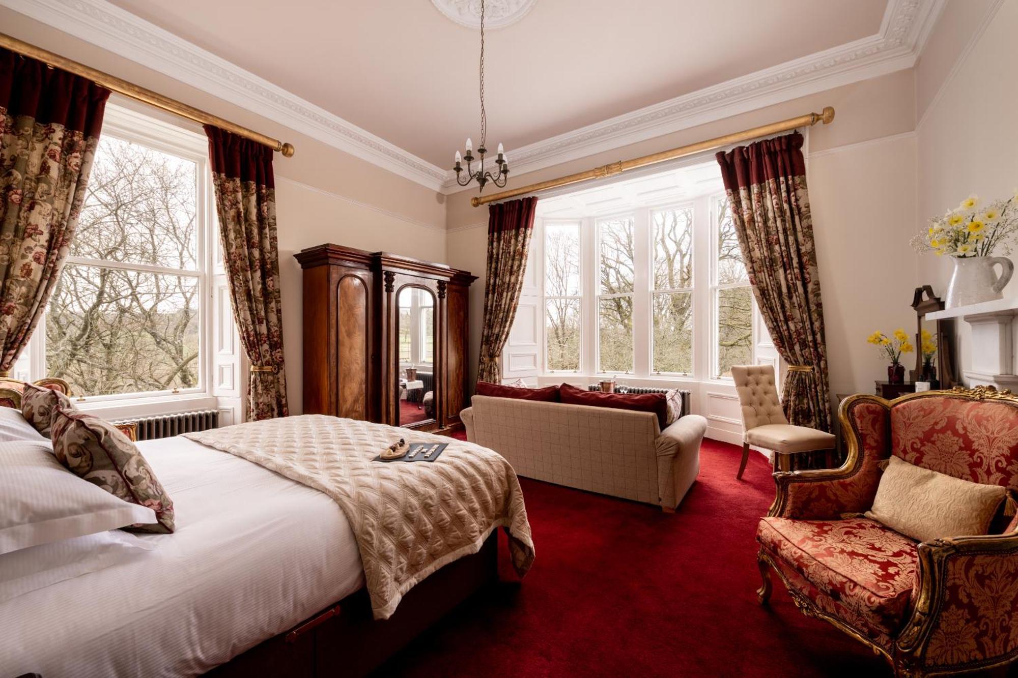 Bed and Breakfast Nithbank Country Estate 5 Star Gold Thornhill  Zewnętrze zdjęcie